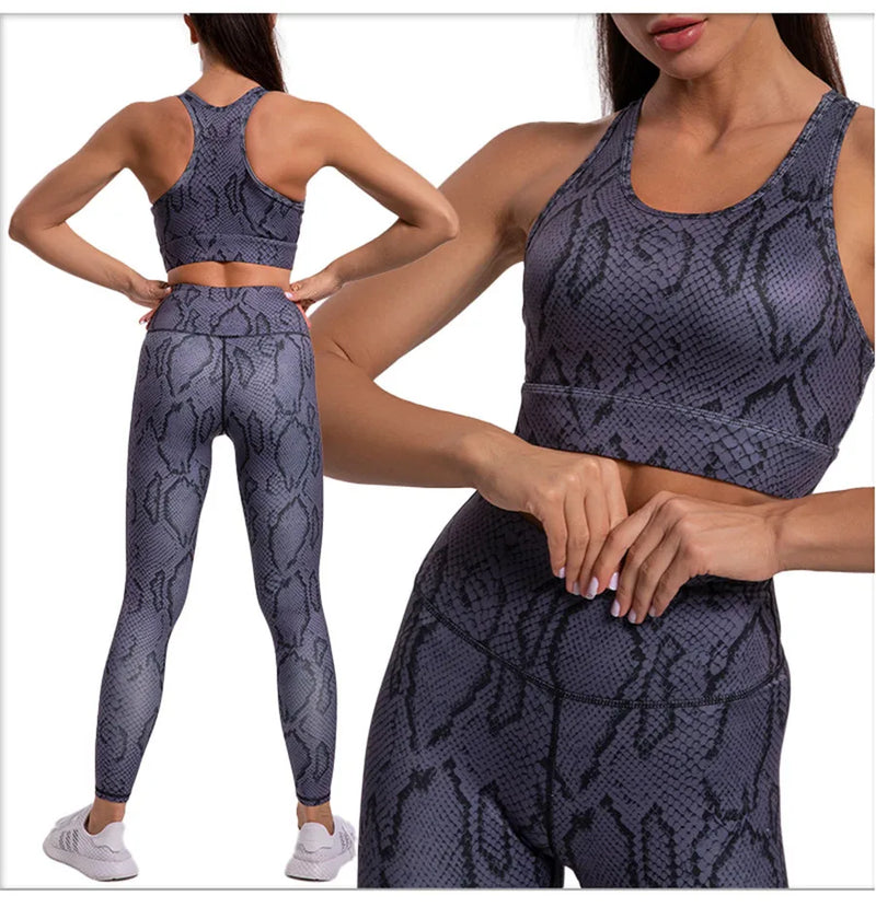 2024 Women GymYoga Suit for Fitness Gym Leggings Set Active